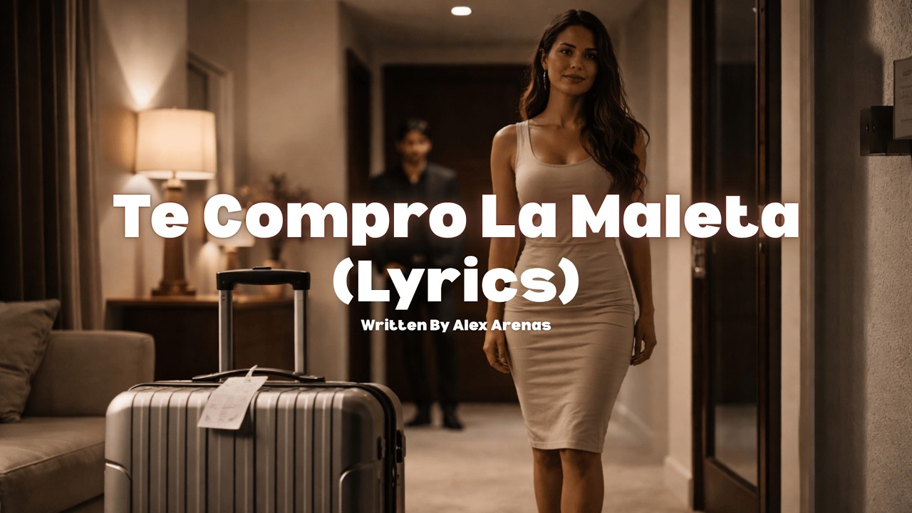 Arenas - Te Compro La Maleta (Lyrics) - Female Version