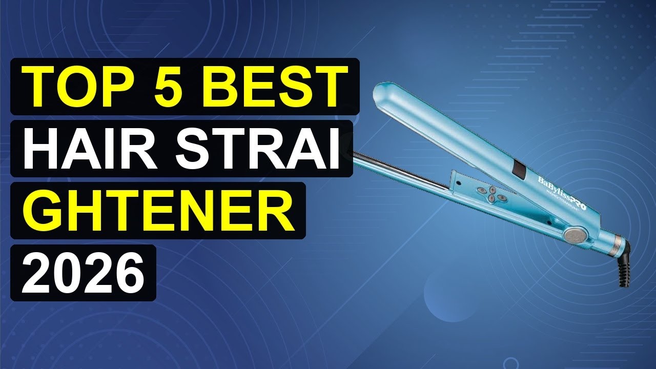 Top 5 Best Hair Straightener 2026 | Top-Rated Hair Straightener For Silky Smooth Styles