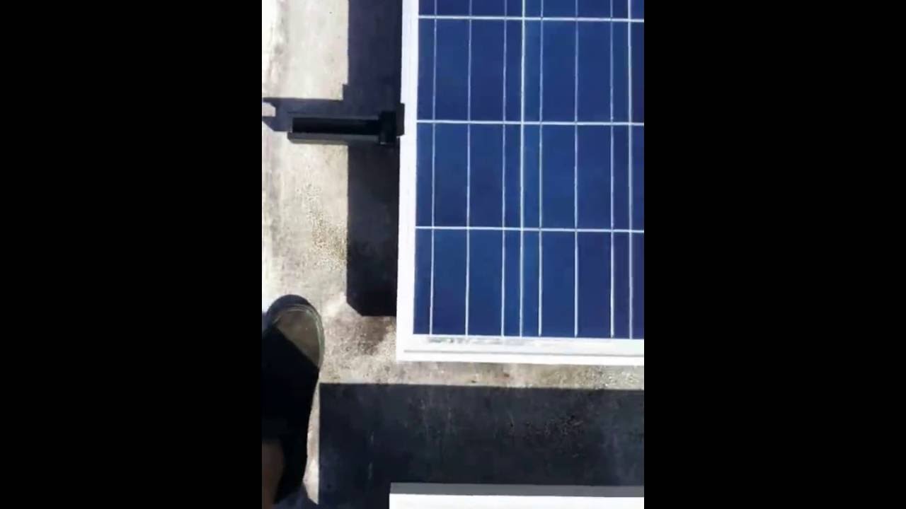 PV racking issue found during routine inspection by Pacific Panel Cleaners LLC