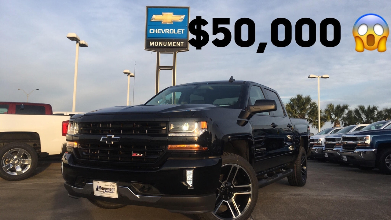 All Black 2017 Chevrolet Silverado LT Z71 (5.3L V8) - Review