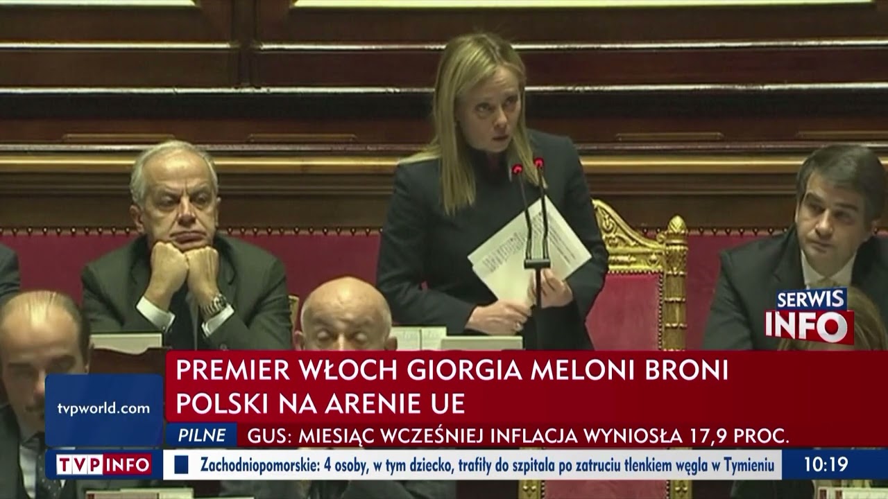 Premier Włoch Giorgia Meloni broni Polski na arenie międzynarodowej 🇮🇹🇵🇱