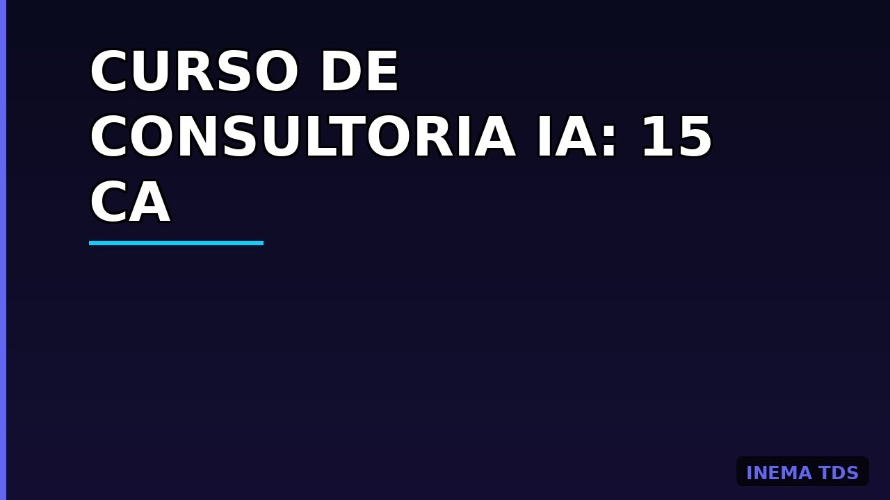 Curso de Consultoria IA: 15 Capítulos para Pensar como Consultor