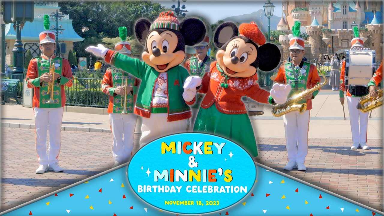 【4K】 Mickey & Minnie's 95th Birthday Celebration｜Hong Kong Disneyland