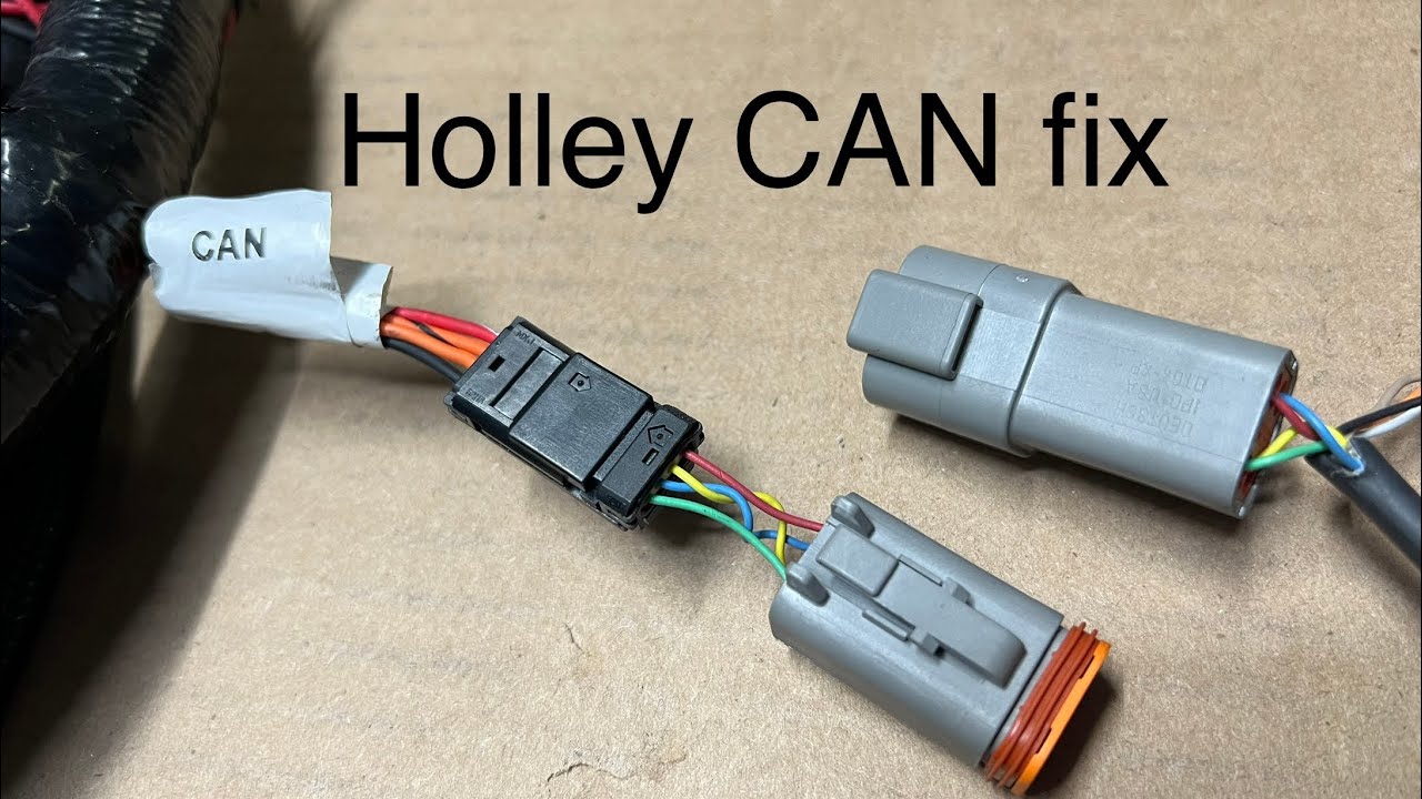 Разъем Holley Can для DT Fix