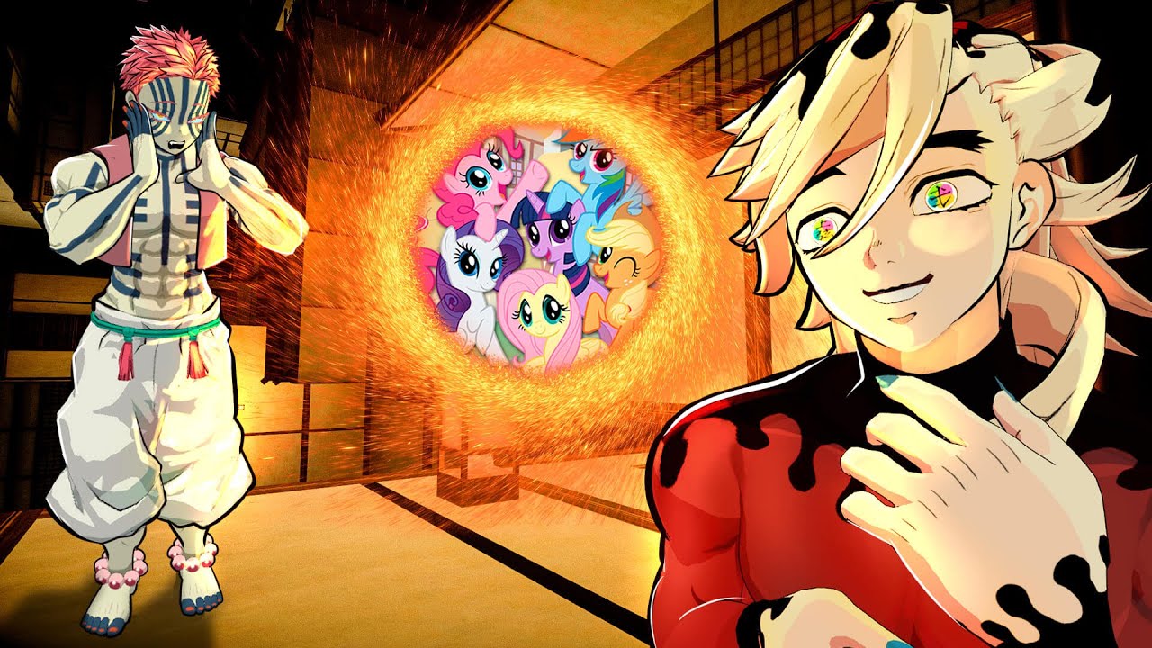 Douma e Akaza VIAJAM pelo MULTIVERSO no Demon Slayer Vr