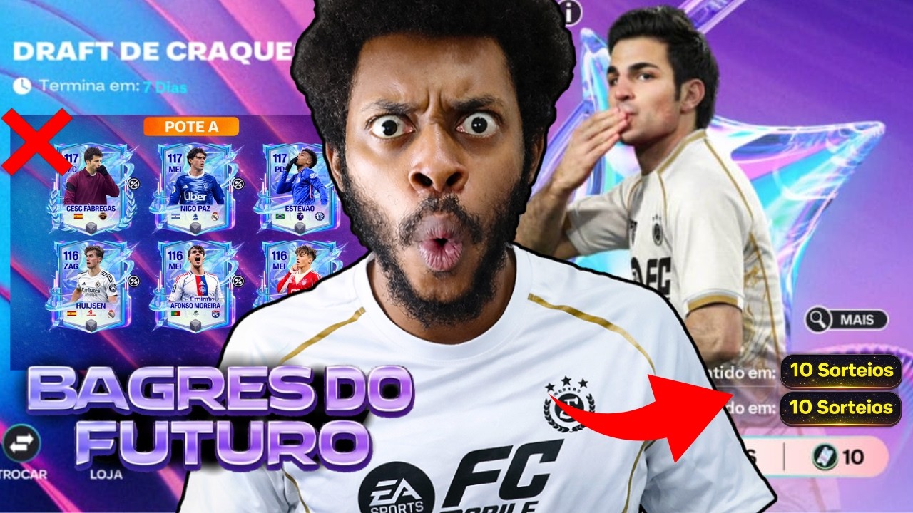EVITE ERROS! 5 DICAS VALIOSAS P/ APROVEITAR AO MÁXIMO O CRAQUES do FUTURO no FC MOBILE