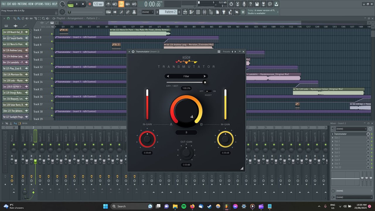 How to create a DJ mix in FL Studio using Transmutator