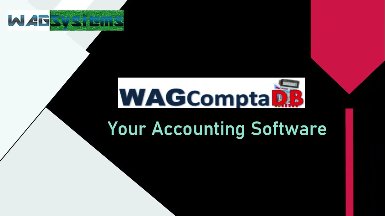 WAGCOMPTA DB 1.5: Accounting and treasury software