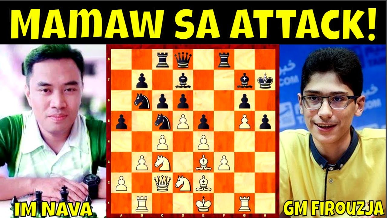 Mamaw sa Attack! || IM Nava vs. GM Firouzja || Asian Continental 2018 || My memorable game 15