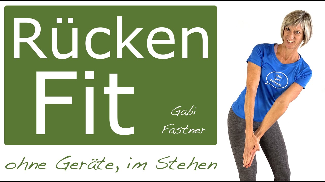 🌴 22 min. Rücken-Fitness | ohne Geräte, im Stehen