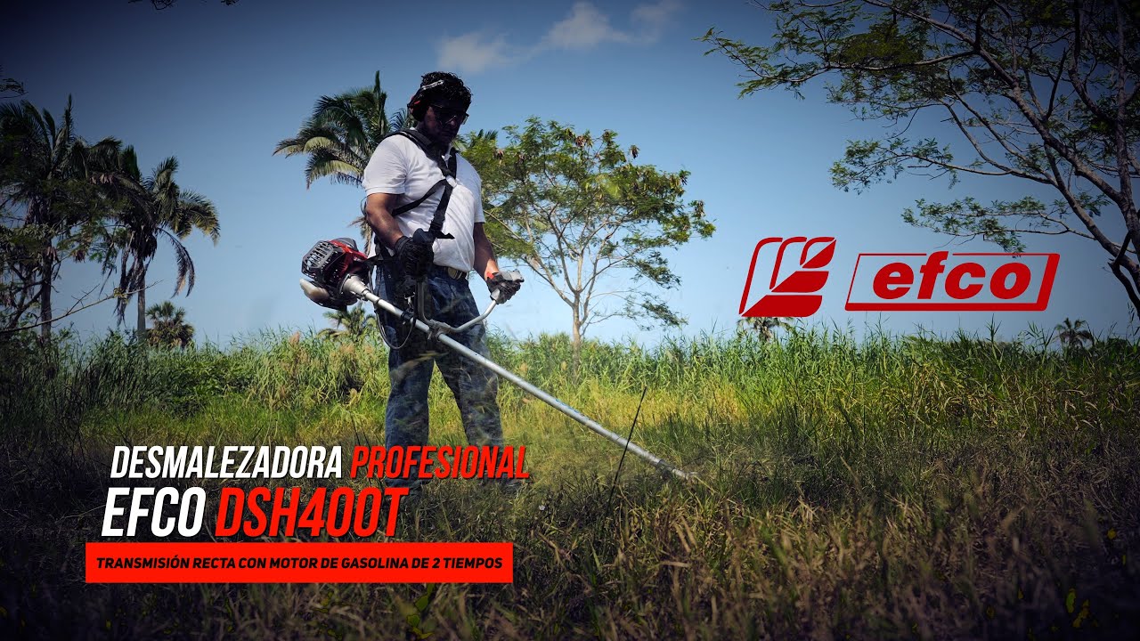 ¡ASI FUNCIONA! - DESMALEZADORA PROFESIONAL EFCO | DSH400T