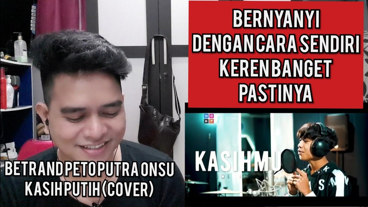 Guru Vocal Komentari BETRAND PETO - KASIH PUTIH | COVER (Reaction)
