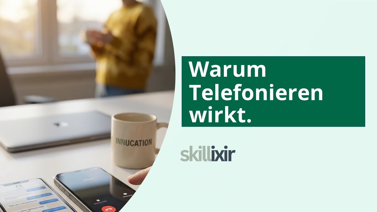 Warum Telefonieren wirkt.