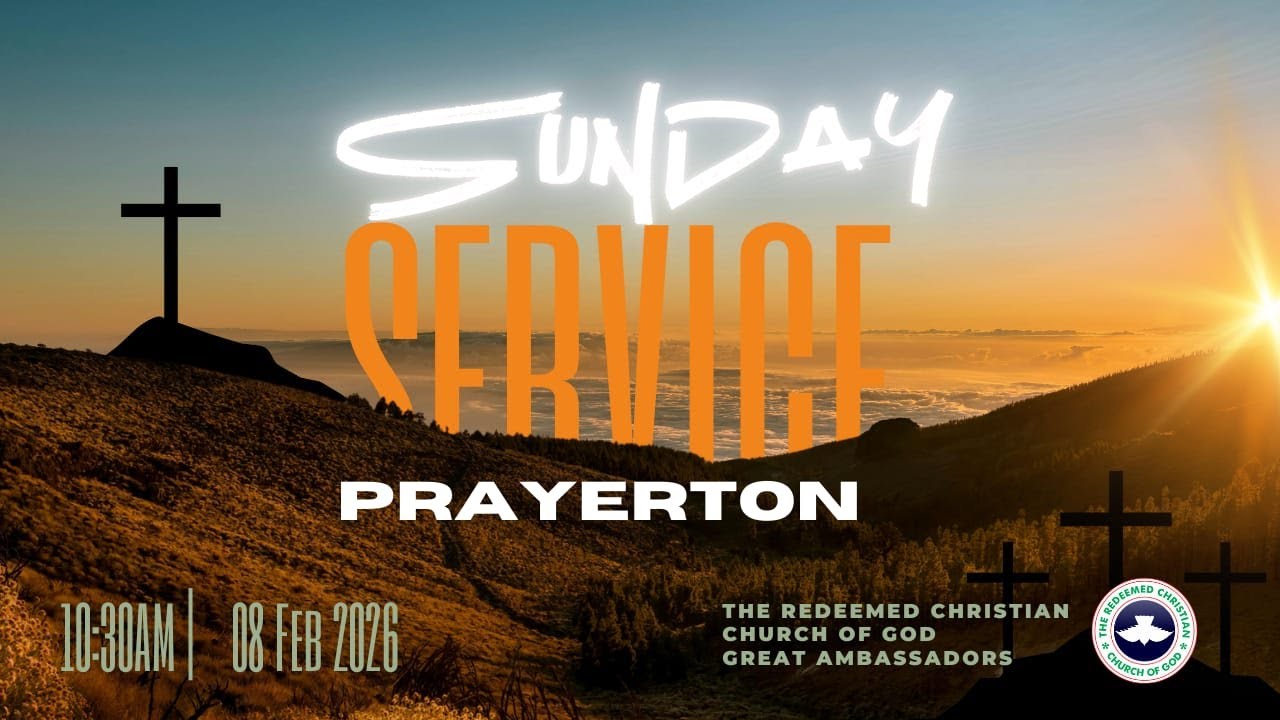 Prayerton Sunday Service 8th February 2026 | RCCG Great Ambassadors SA