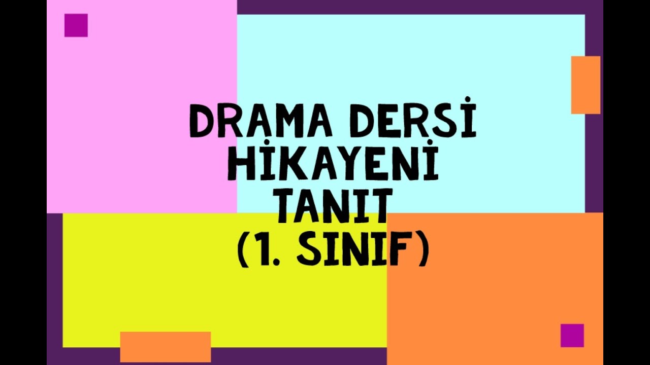 Drama Dersi - Hikaye Tanıtımı (Fragman Tekniği) - 1. Sınıflar Okuma Bayramına Uyarlanmış