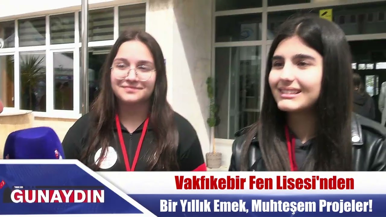 Vakfıkebir Fen Lisesi'nden Bir Yıllık Emek, Muhteşem Projeler!