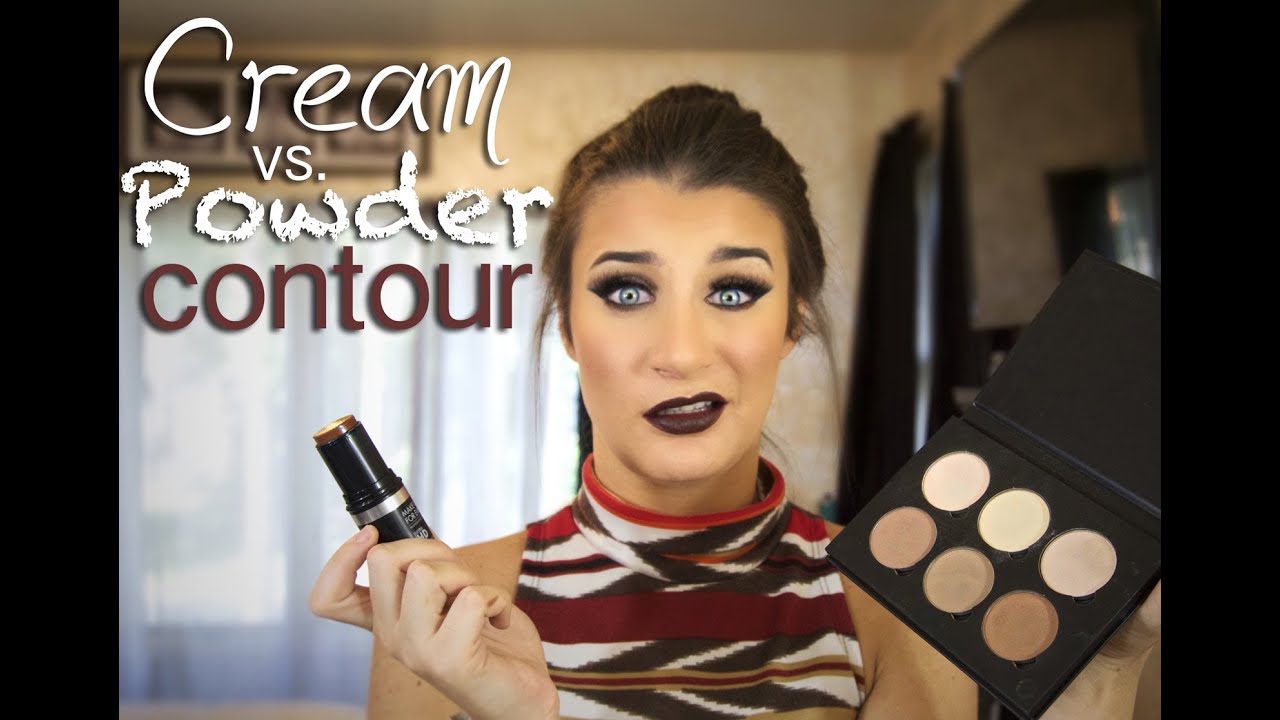 Cream vs Powder Contouring