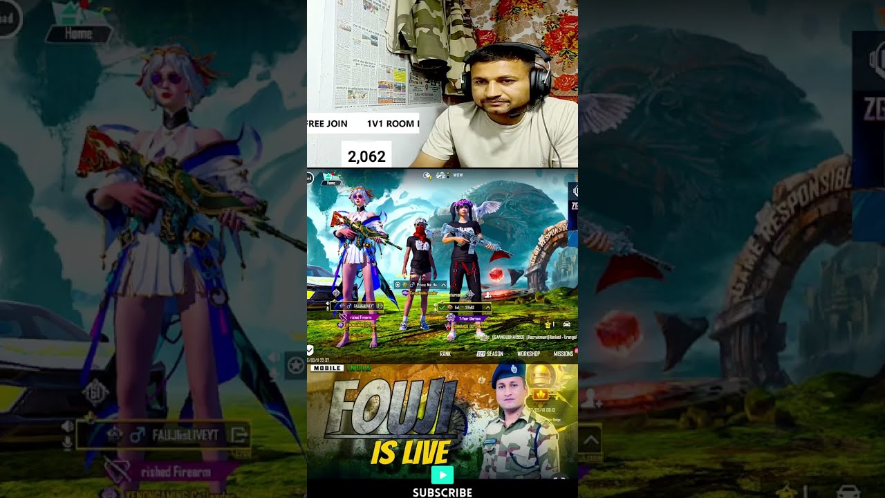 FAUJIisLIVEYT's Live broadcast