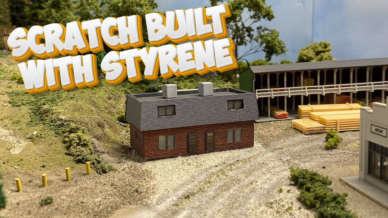 Scratch building from sheet styrene
