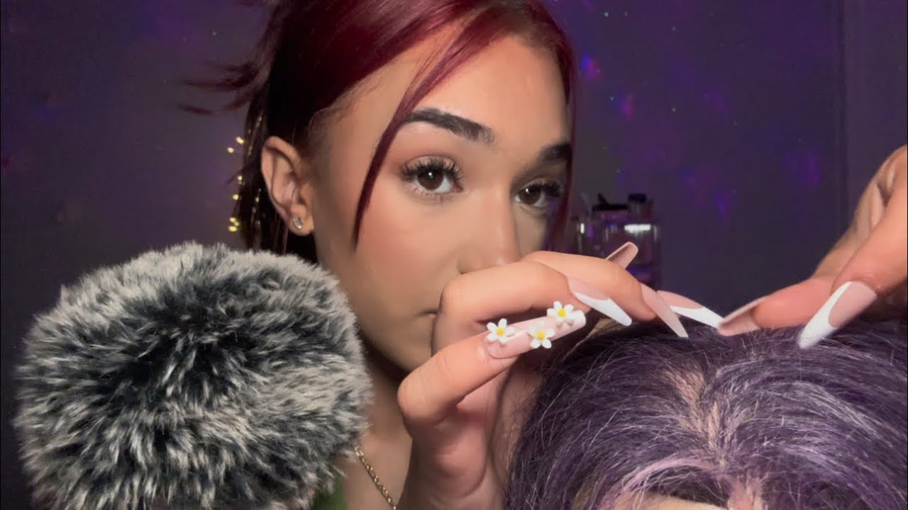 ASMR | Eating the bugs in your hair🍴🤤🐛🐞🦋