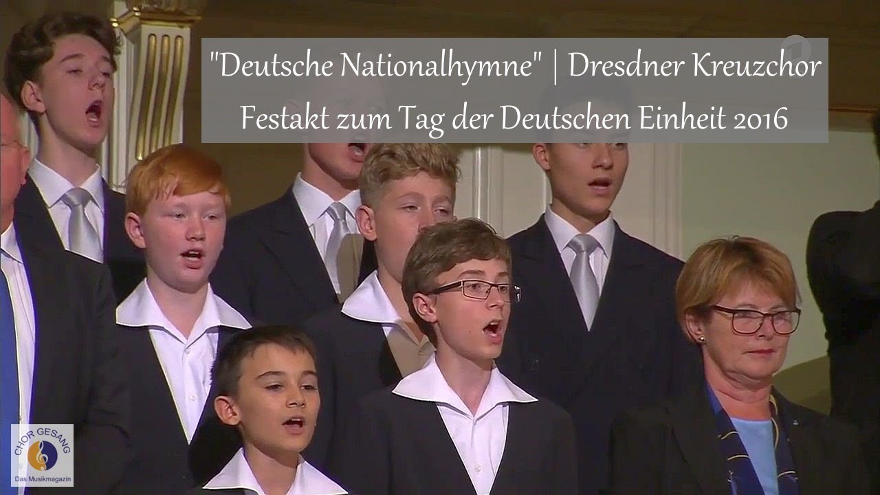 Dresdner Kreuzchor | Festakt zum Tag der Deutschen Einheit 2016 | 