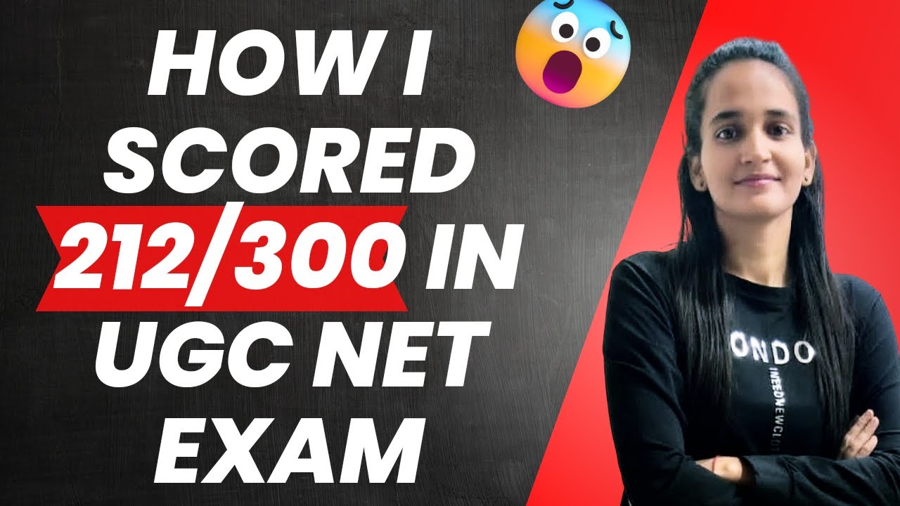 HOW I SCORED 212/300 IN UGC NET EXAM|MY STRATEGY FOR JRF