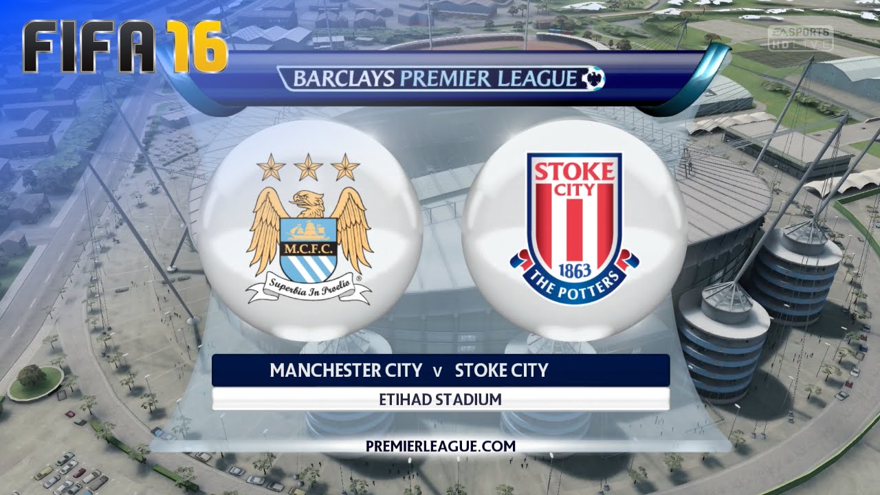 FIFA 16 - Manchester City vs. Stoke City @ Etihad Stadium