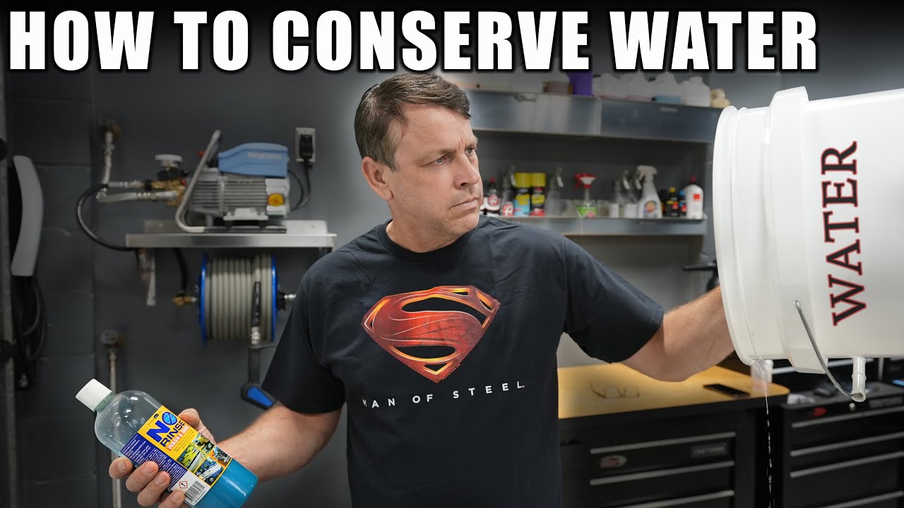 WATER CONSERVATION TIPS FOR CAR DETAILING