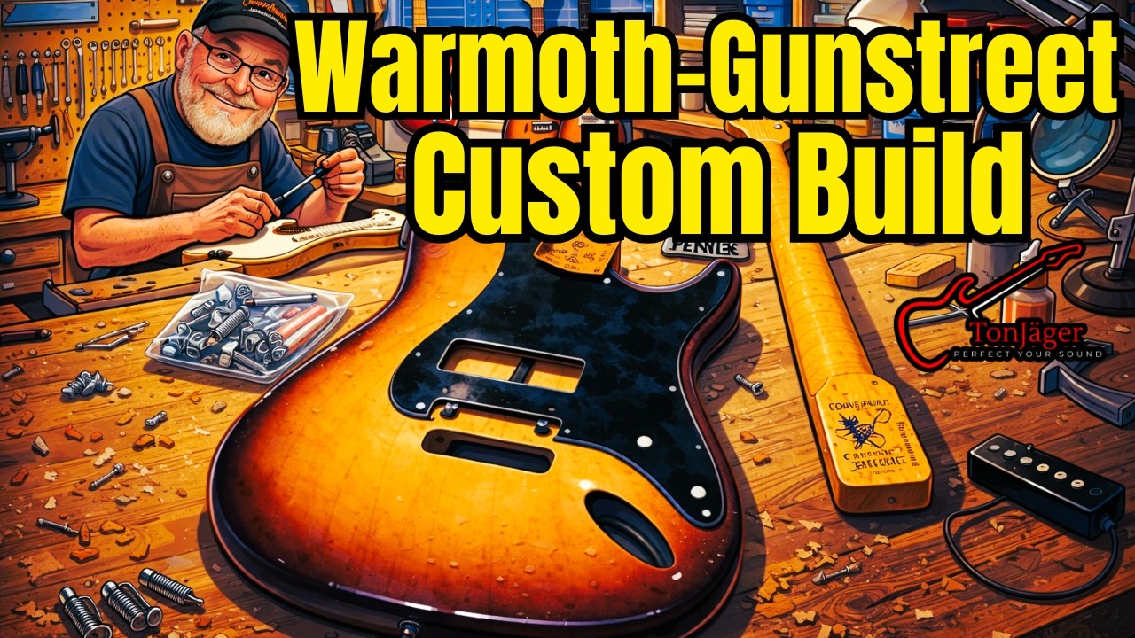 Warmoth Custom Guitar Build | Gunstreet 50s P90 + Wiring Harness