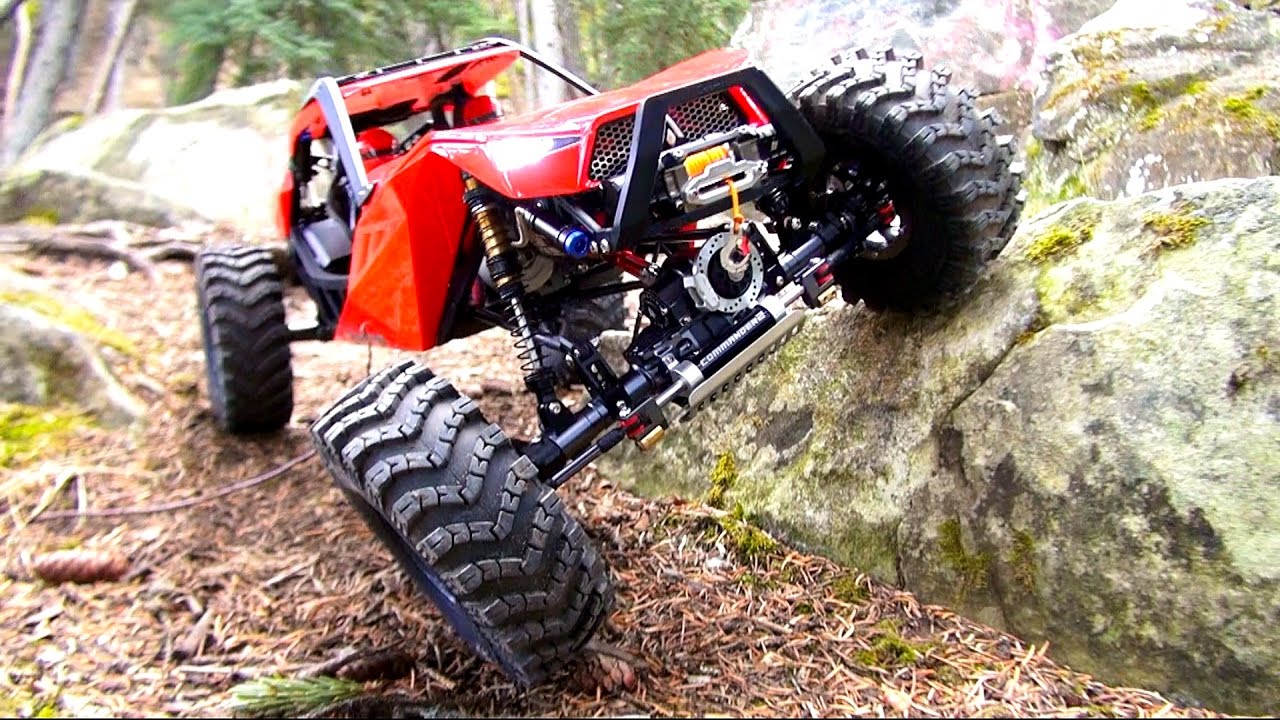 RC ADVENTURES - DiSCOVERiNG the CAPO ACE 1 4x4 RC Truck / Rock Buggy - 1/10th Scale Triumph Testing