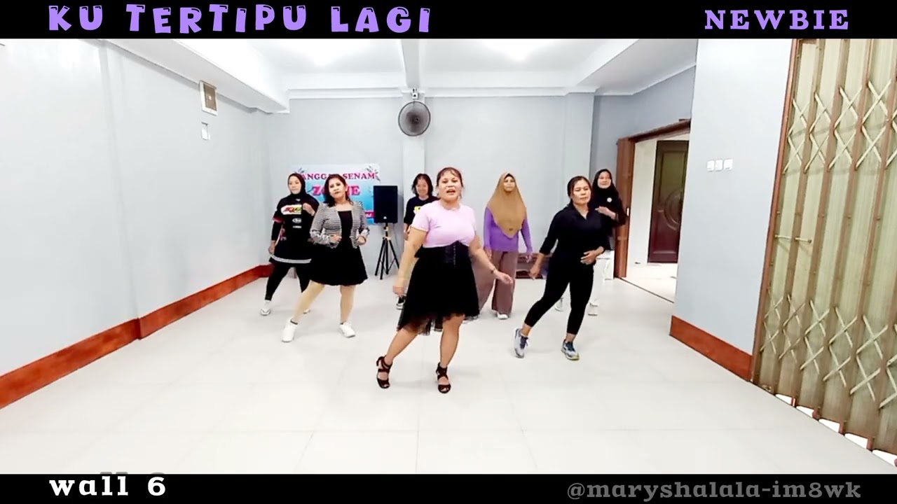 KU TERTIPU LAGI / Line dance / choreo Swesty Budianingsih & Mimitha Kaeru (INA) Dec 2025