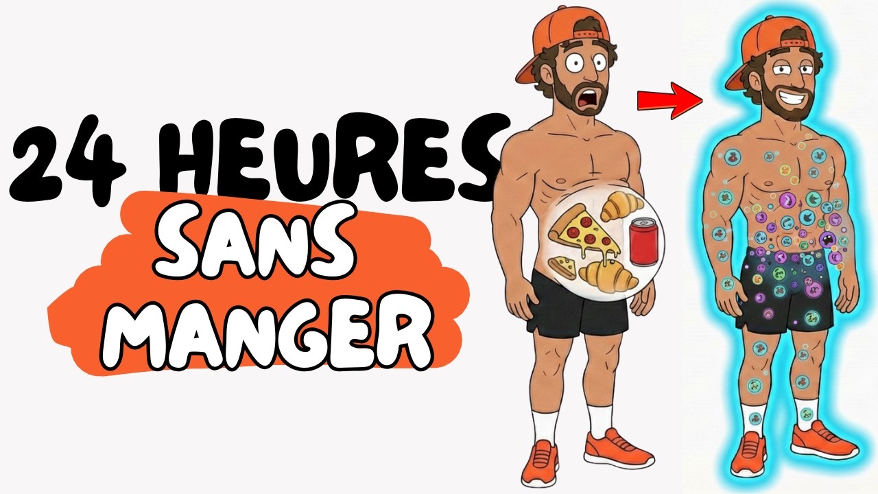 Ce qui arrive RÉELLEMENT à vos organes pendant 24h sans manger