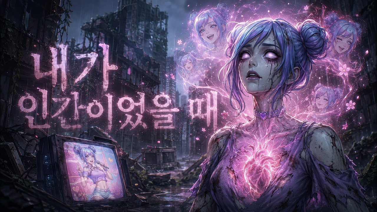 [MV] Slow Heartbeat / 좀비 아이돌_Full Movie       #좀비 #뮤비 #애니 #음악 #kpop #musicvideos #아이돌 #zombie #music