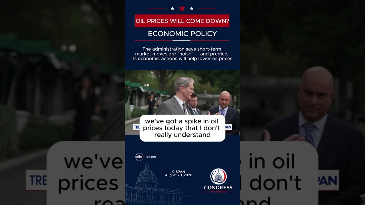 Official Predicts Oil Prices Will Come Down | Markets & Economy