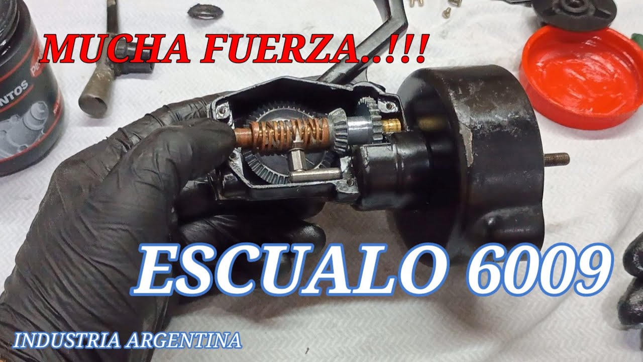 como DESARMAR, REPARAR y hacer MANTENIMIENTO DE un REEL ESCUALo 6009 con sinFÍN. un clásico NACIONAL