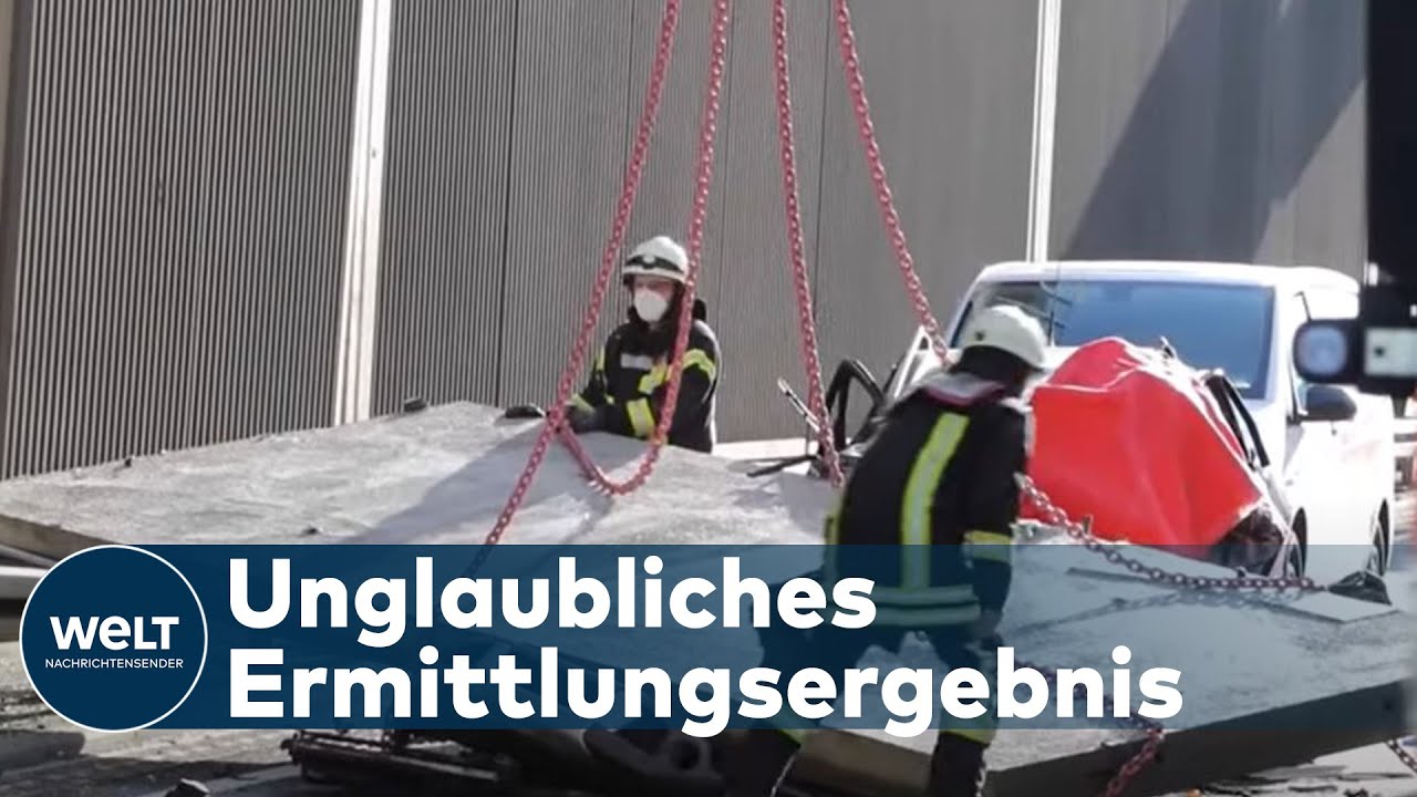 LÄRMSCHUTZWAND-UNFALL: Pfusch am Bau - Betonplatte wurde "absichtlich" falsch eingesetzt