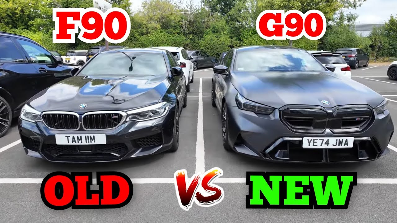 BMW F90 M5 против G90 M5 | Битва титанов.