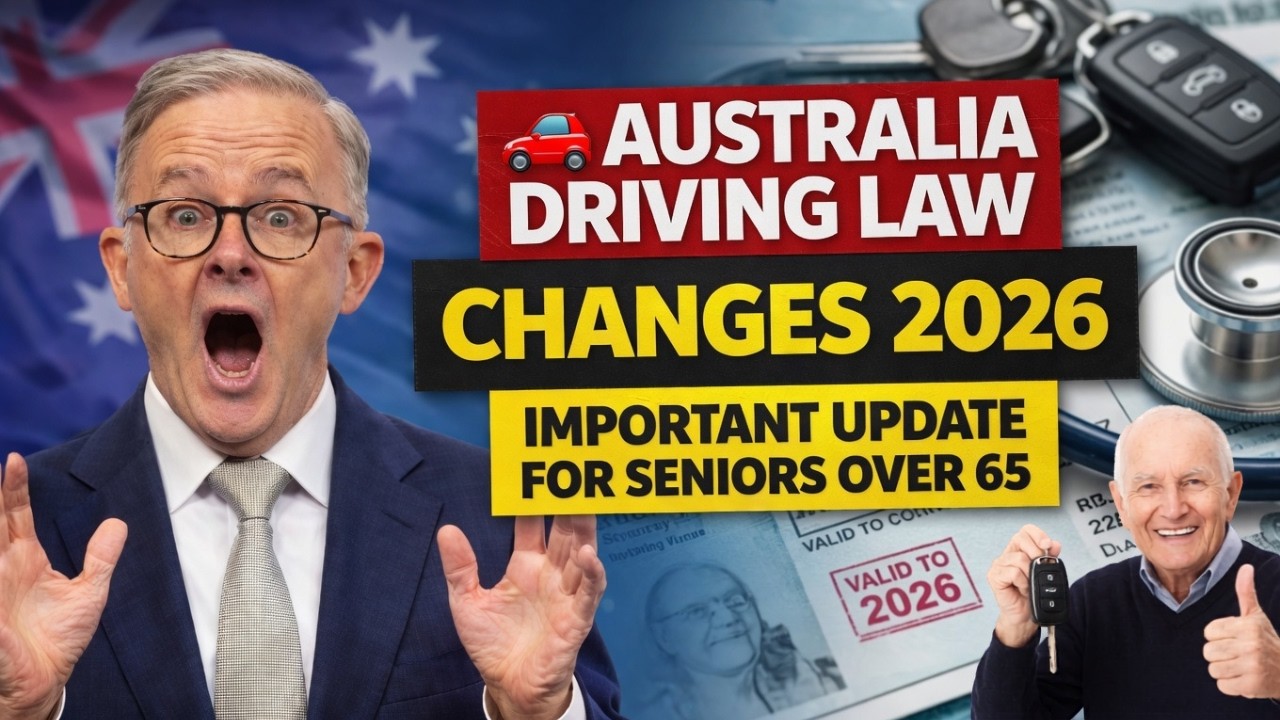 🚗 Australia Driving Law Changes 2026 &ndash; Important Update for Seniors Over 65