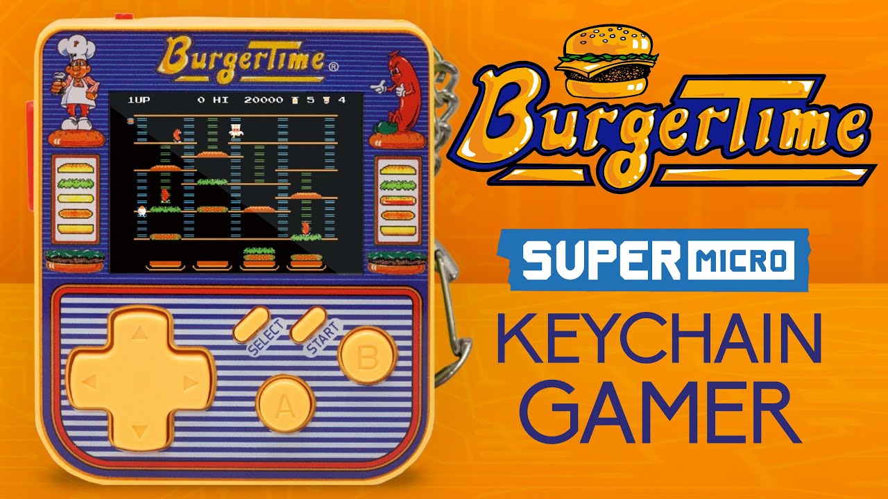 НОВИНКА BurgerTime Super Micro | Классика Data East на ваших КЛЮЧАХ!