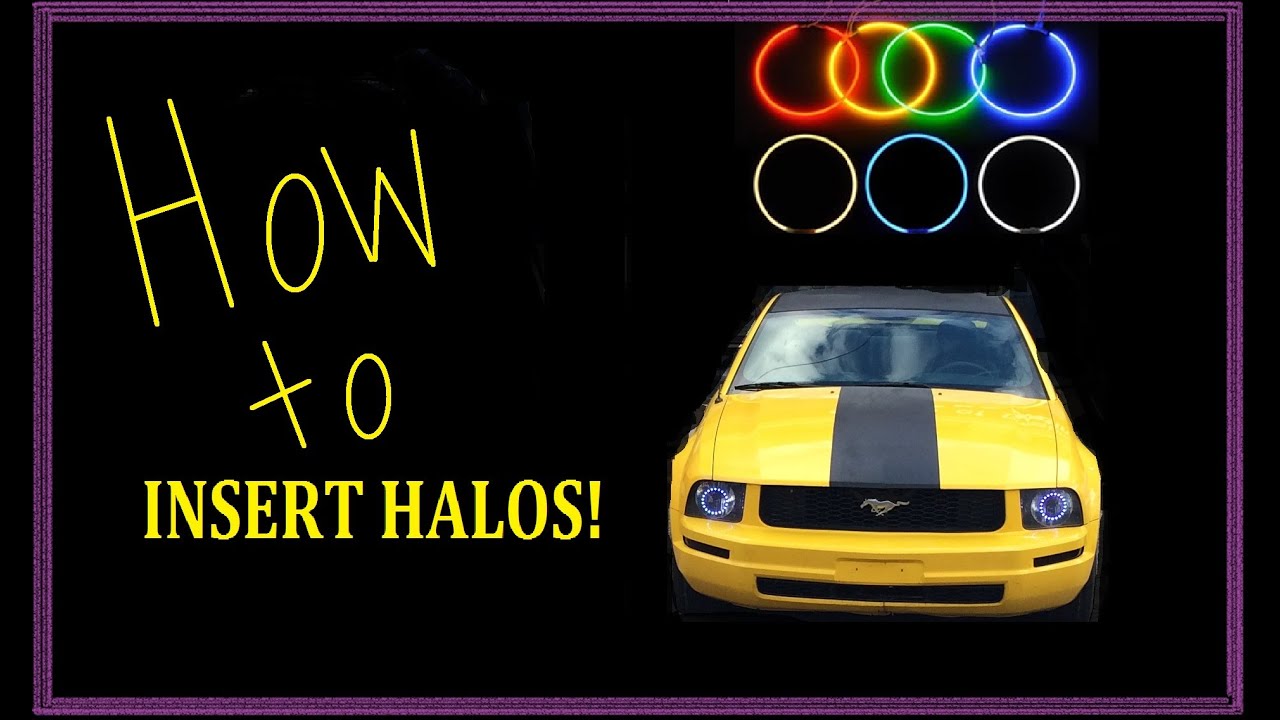 How to install LED halo rings in your headlights