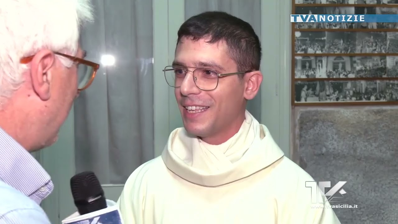 Adrano. Emozioni per la prima Santa Messa celebrata a Santa Chiara da don Marco Cuttone