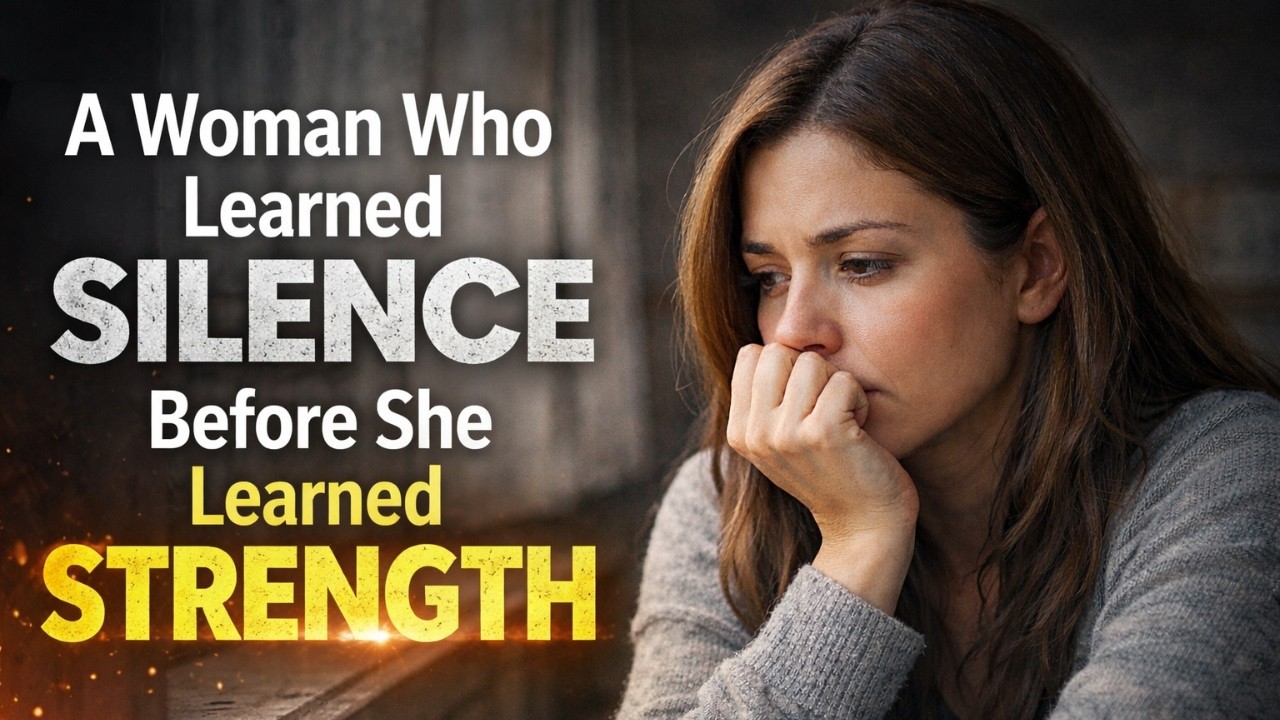 A Woman Who Learned Silence Before She Learned Strength