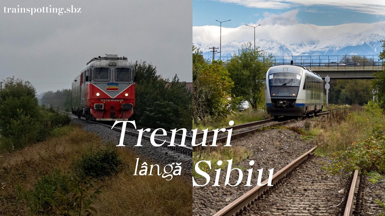 Trenuri lângă Sibiu 5 / Trains near Sibiu 5