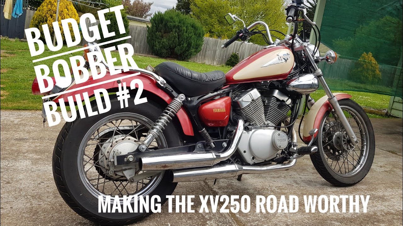 Budget Bobber Build #2 |  Making the Yamaha Virago XV250 Road Worthy