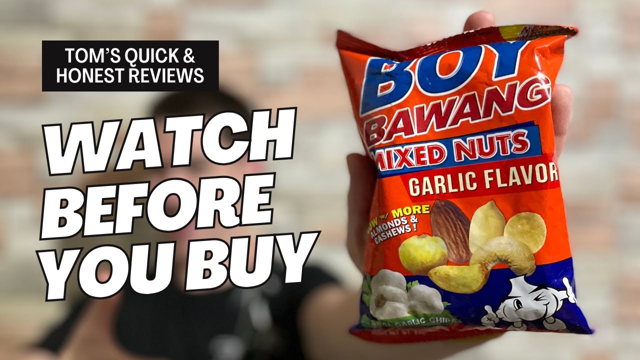 Boy Bawang Mixed Nuts: GARLIC-tastic mixed nuts you'll enjoy!