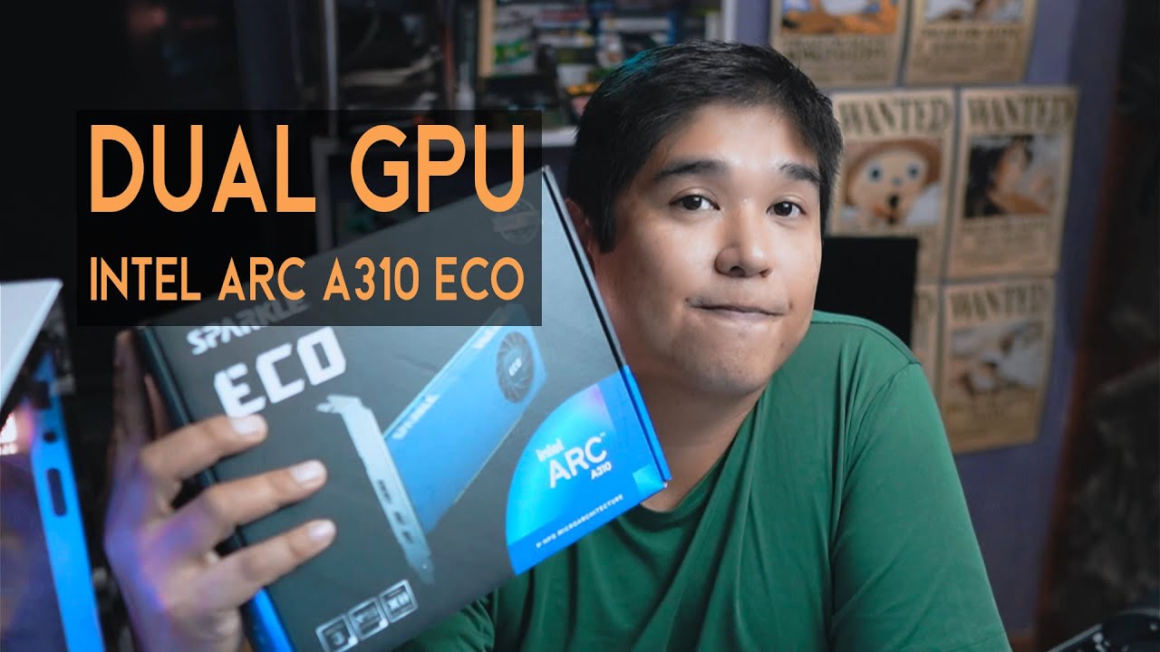 Running Dual GPU with Arc A310 ECO and RTX 4080 AV1 HEVC - Testing For Streaming and Video Editing