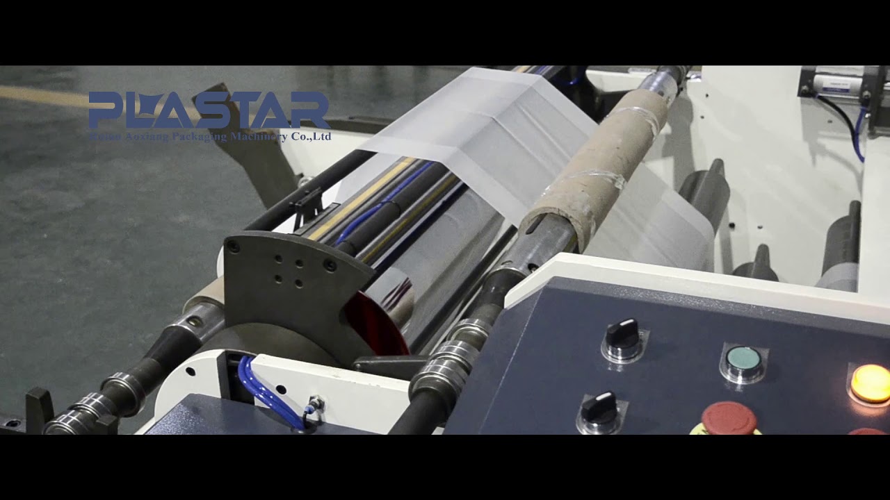 PLASTAR Three layers ABA 800mm HDPE film blowing machine