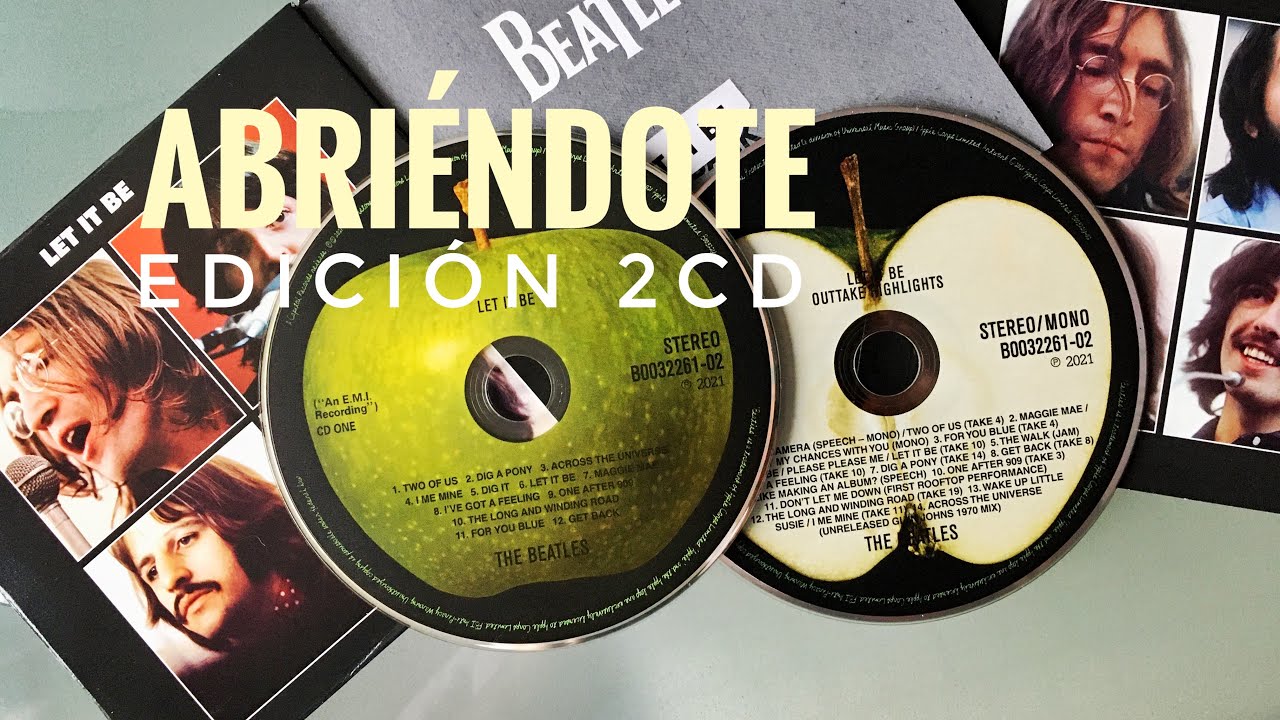 Unboxing Let It Be Edición 2CD por 50+1 Aniversario