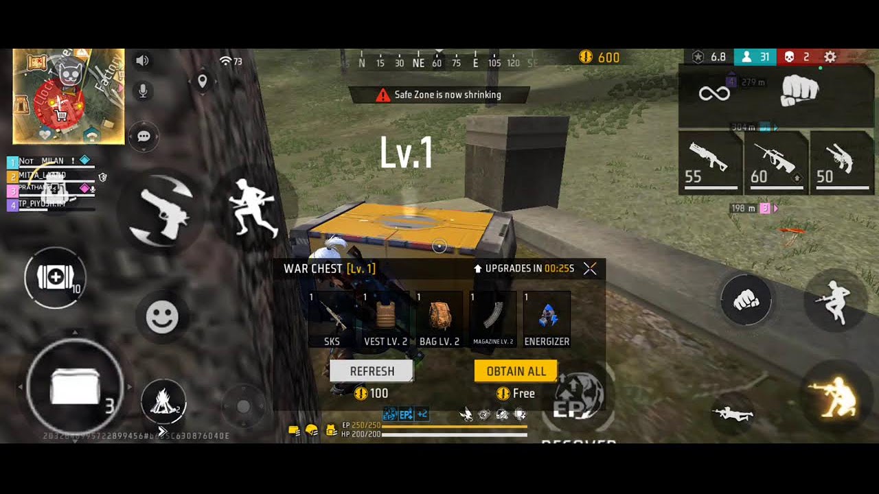 Free Fire BR Rank Push Live 🔴 | Road to Heroic | High Kill Gameplay | Aadi_x_1M