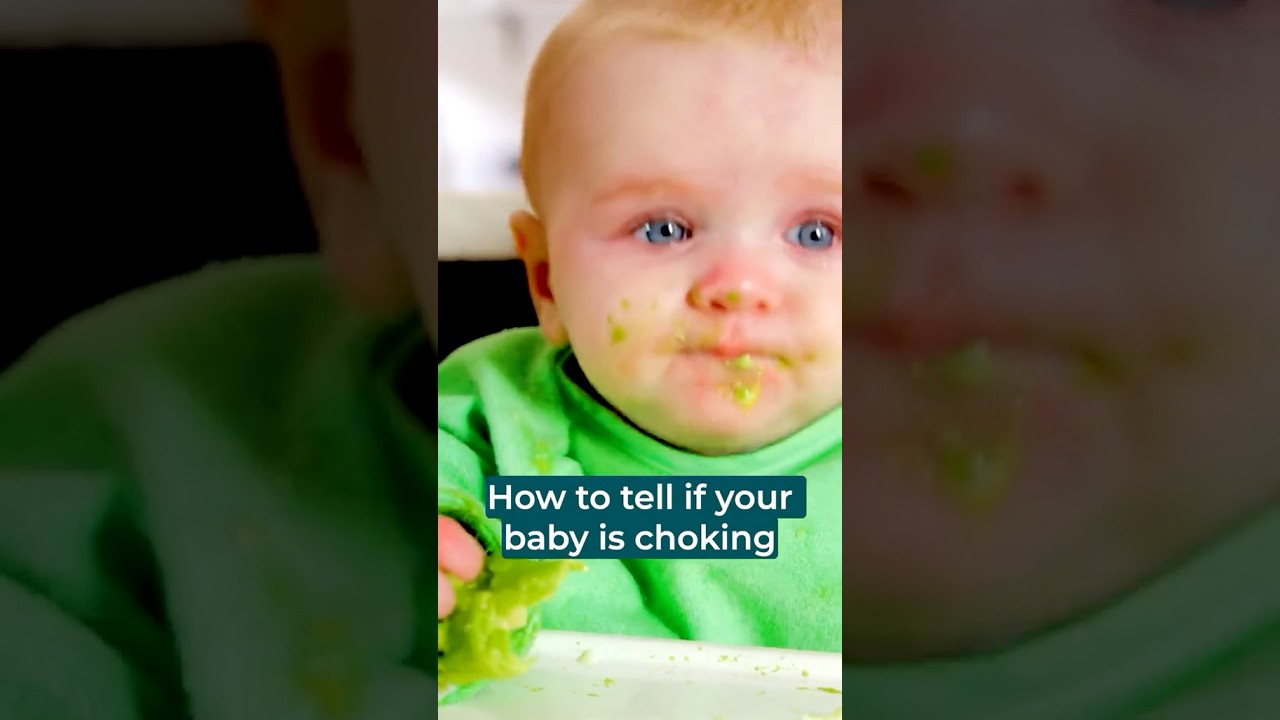 How to tell if your baby is choking